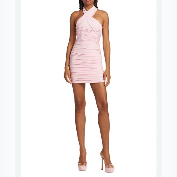 Alexander Wang Dresses & Skirts - Alexander Wang Pink Off-Shoulder Mini Dress Size M  NWT